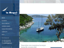 Tablet Screenshot of lamagalquilerbarcosgrecia.com